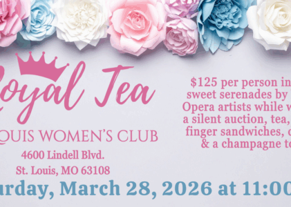 The Royal Tea at The Saint Louis Woman’s Club