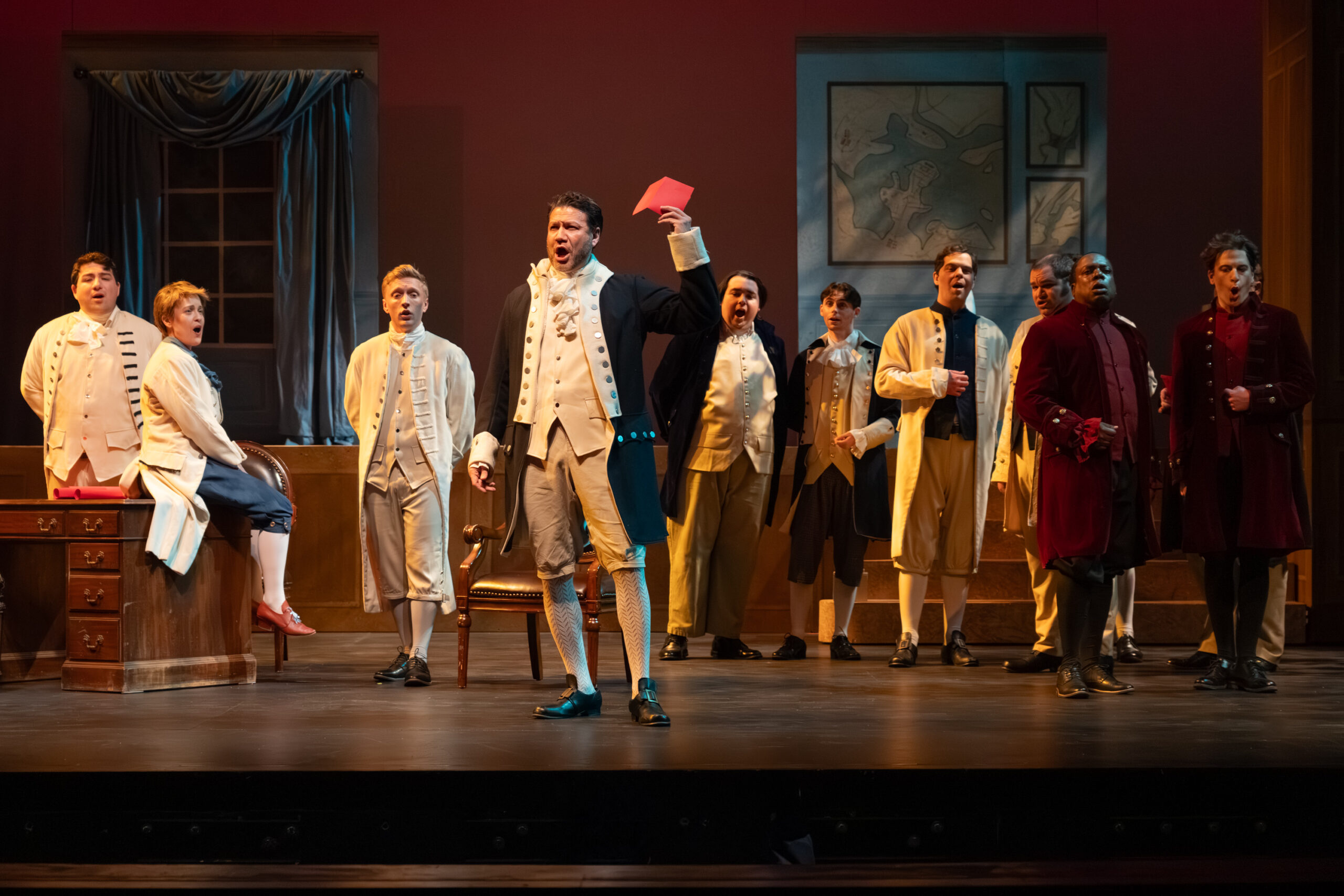 Sunday’s Un ballo in maschera is postponed until Monday at 7:30pm